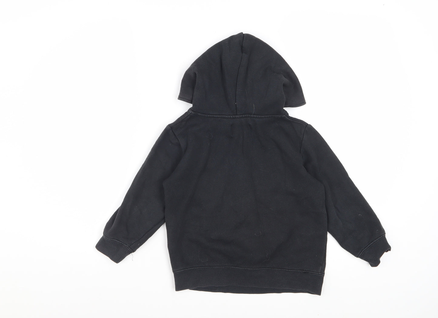 Jordan PSG Boys Black Pullover Hoodie 6-7 Years Cotton Blend