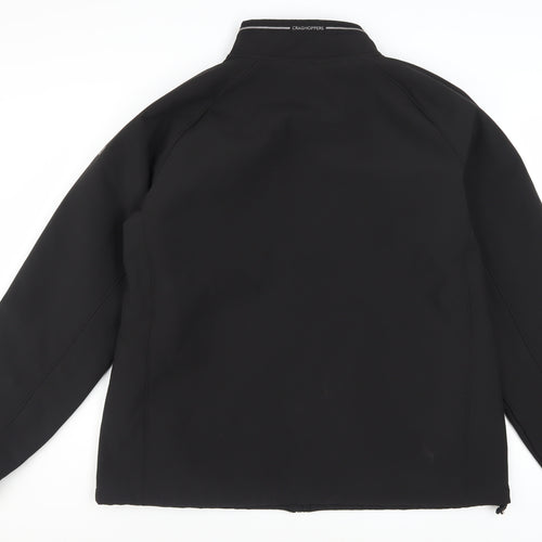 Craghoppers Men’s Black 2XL Softshell Jacket Windproof Water Resistant