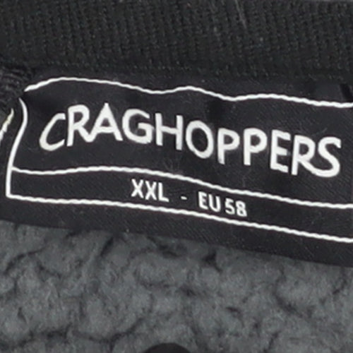 Craghoppers Men’s Black 2XL Softshell Jacket Windproof Water Resistant