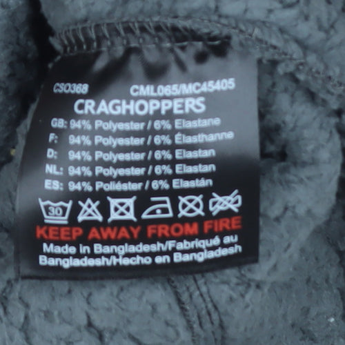 Craghoppers Men’s Black 2XL Softshell Jacket Windproof Water Resistant
