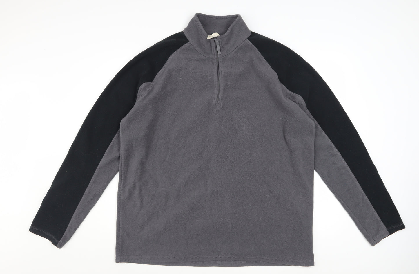 Mountain Warehouse Men’s Grey Fleece 1/4 Zip Sweatshirt 2XL
