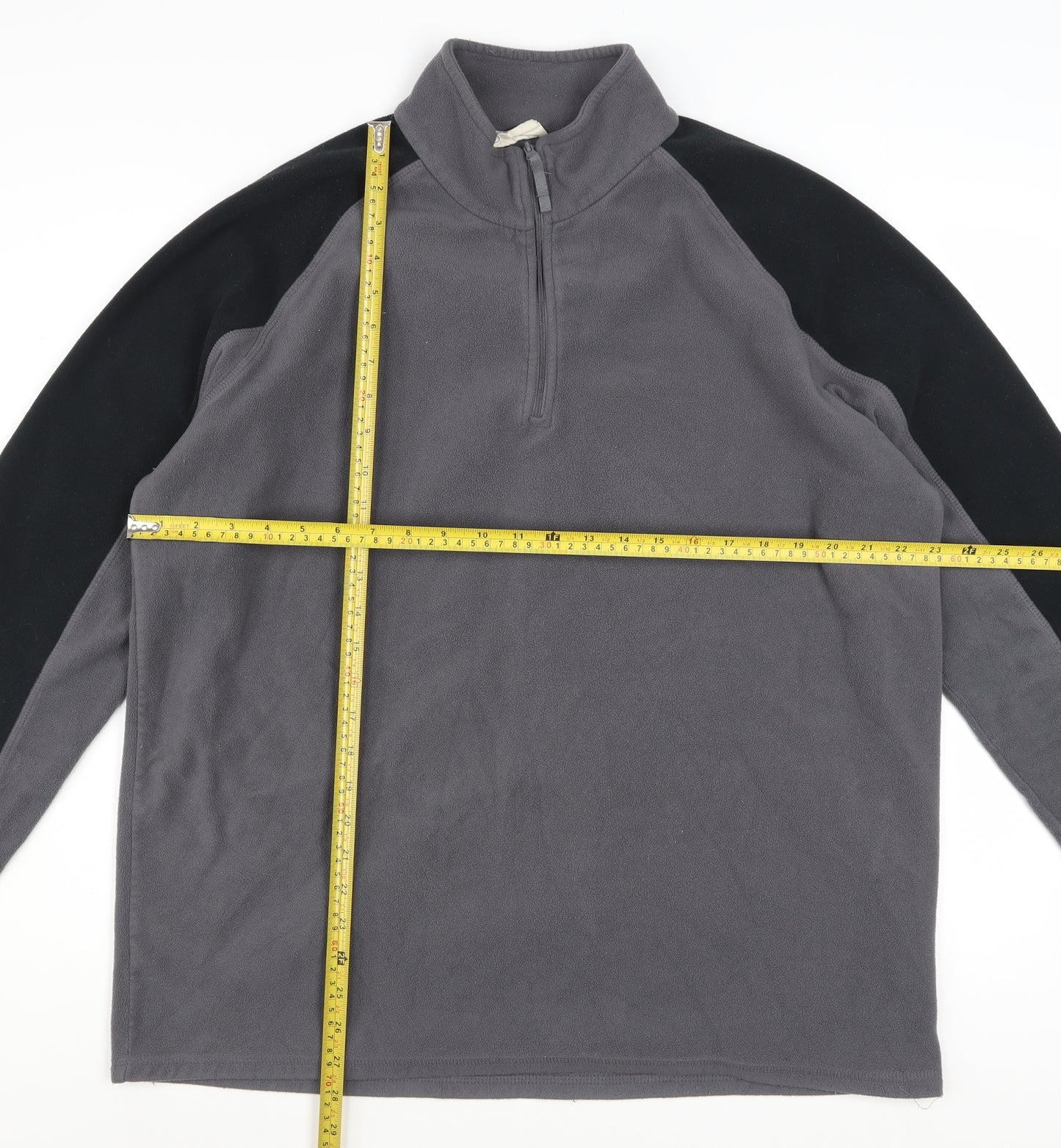 Mountain Warehouse Men’s Grey Fleece 1/4 Zip Sweatshirt 2XL