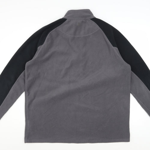 Mountain Warehouse Men’s Grey Fleece 1/4 Zip Sweatshirt 2XL