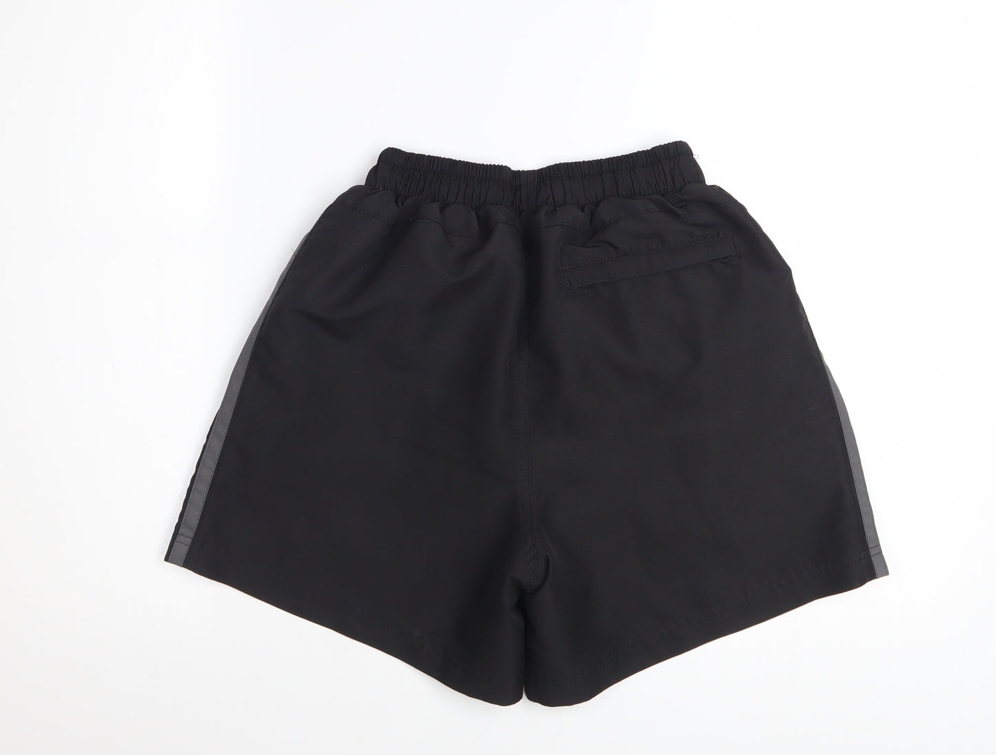 Lonsdale Men's Black Regular Fit Quick Dry Sports Shorts Size S