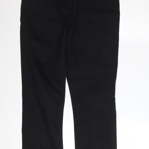 SOON Women's Black Stretch Straight Jeans Size 14 Regular