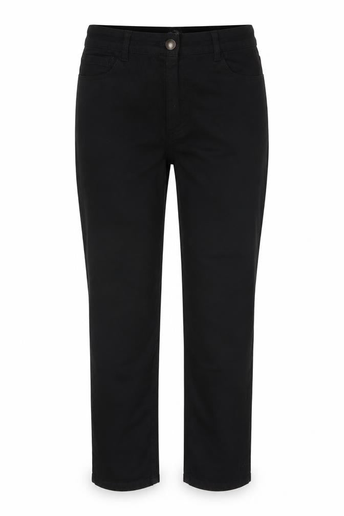 SOON Women's Black Stretch Straight Jeans Size 14 Regular