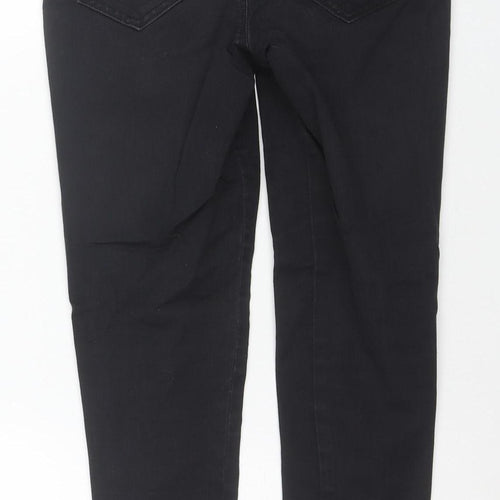 F&F Women’s Black Skinny Jeans Size 10 Stretch Cotton Blend
