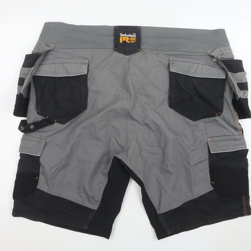 Timberland PRO Men's Grey 2XL Cargo Work Shorts Cotton Blend