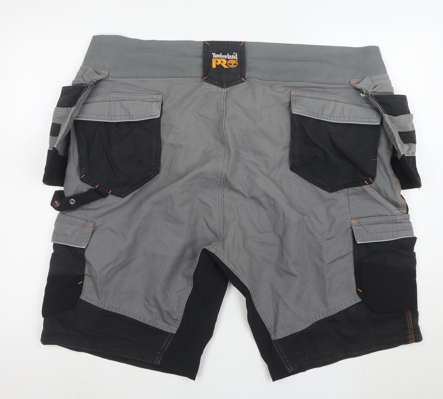 Timberland PRO Men's Grey 2XL Cargo Work Shorts Cotton Blend
