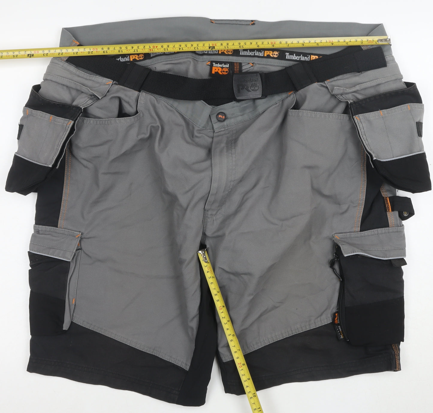 Timberland PRO Men's Grey 2XL Cargo Work Shorts Cotton Blend