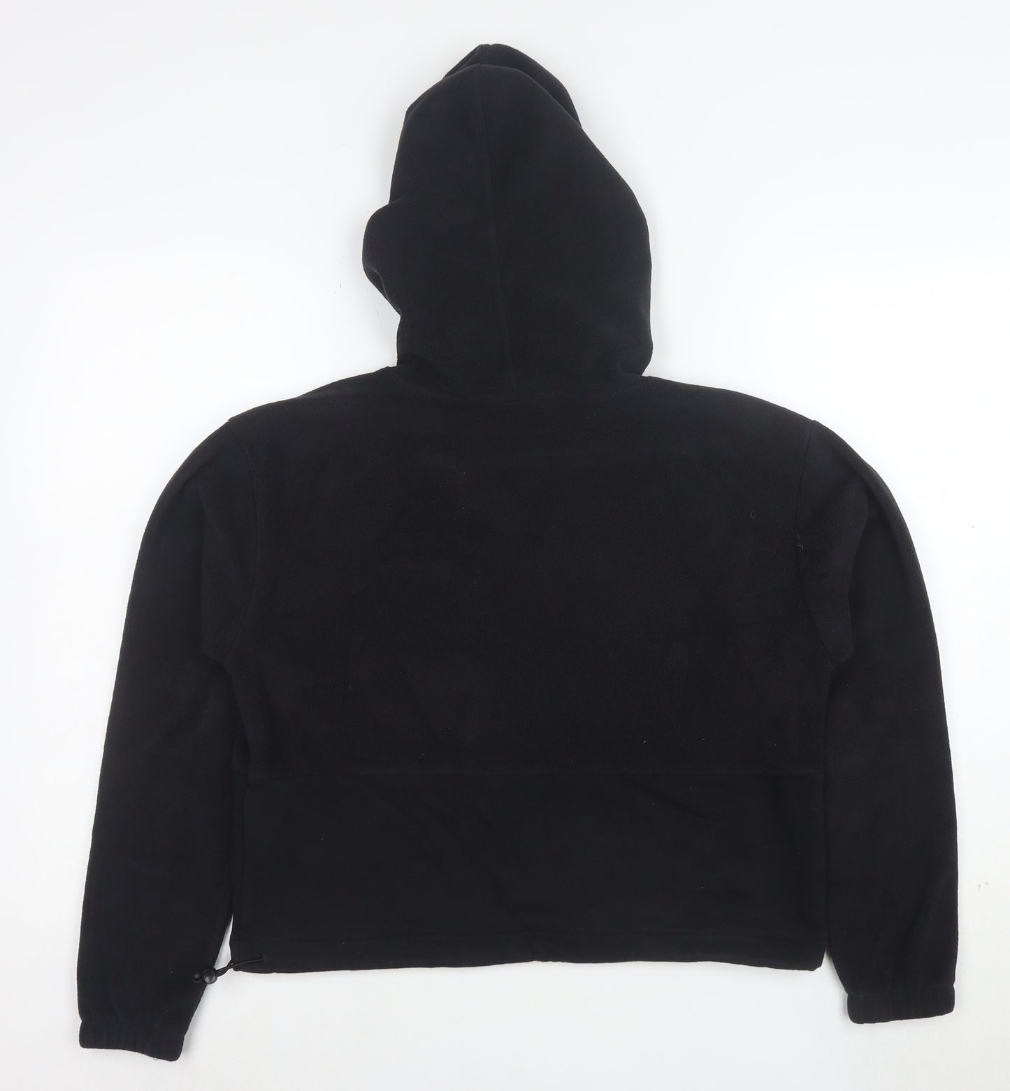 Champion Women Black XS 1/4 Zip Hooded Fleece Sweatshirt