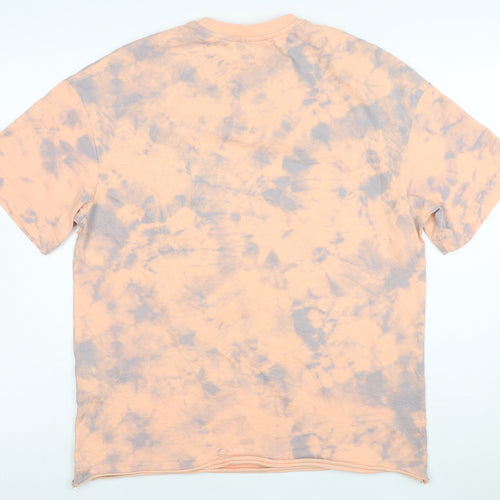 ZARA Women’s Multicoloured Tie Dye Relaxed T-Shirt Size S