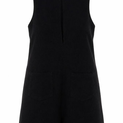 ASOS Women’s Black Sleeveless Knit Playsuit Size 14