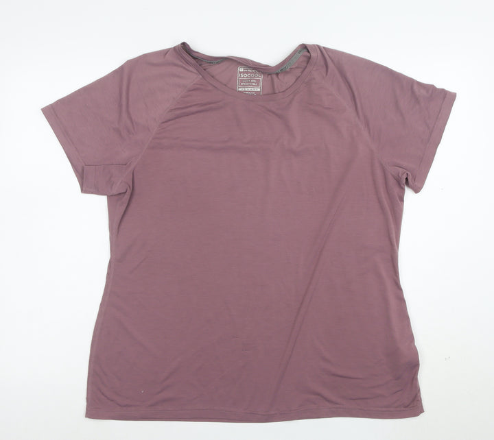 Mountain Warehouse Womens Purple Quick Dry Sports T-Shirt Size 14