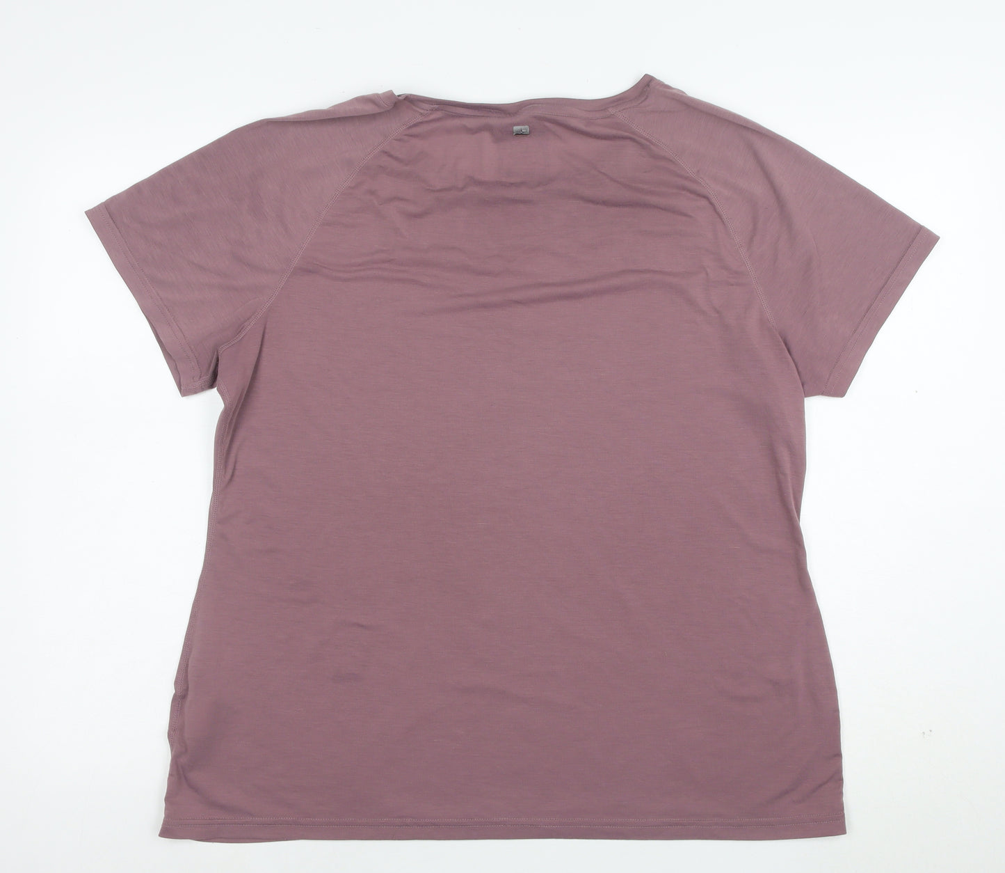 Mountain Warehouse Womens Purple Quick Dry Sports T-Shirt Size 14