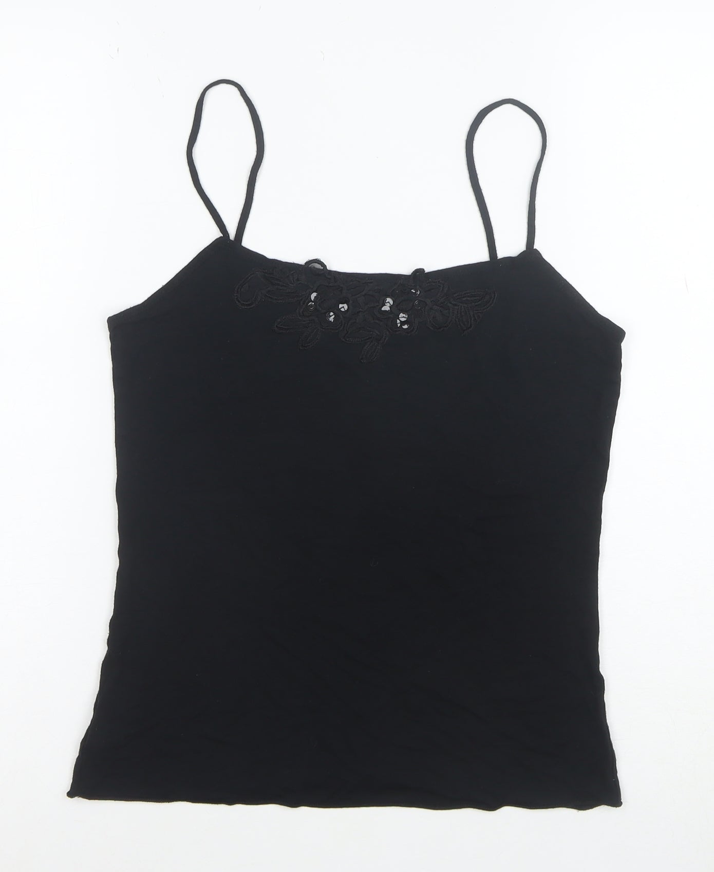MNG Casual Wear Women's Black Camisole Tank Top Size S
