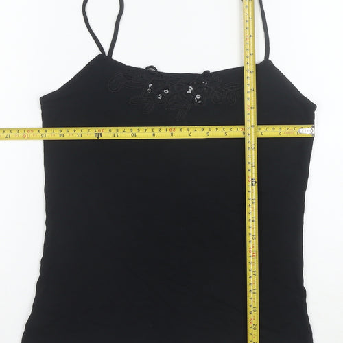 MNG Casual Wear Women's Black Camisole Tank Top Size S