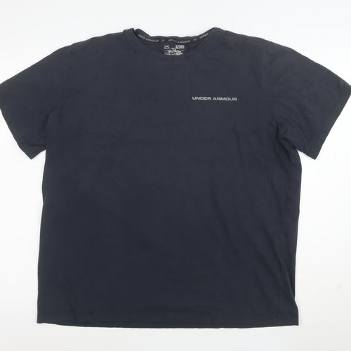 Under Armour Men's Black XL HeatGear Short Sleeve T-Shirt