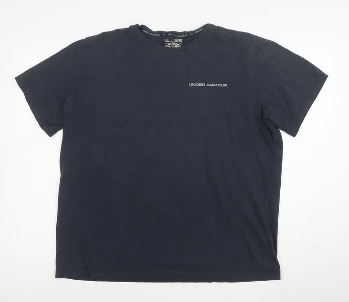 Under Armour Men's Black XL HeatGear Short Sleeve T-Shirt