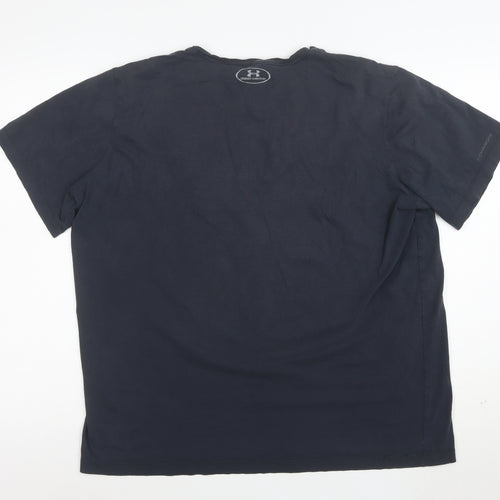 Under Armour Men's Black XL HeatGear Short Sleeve T-Shirt