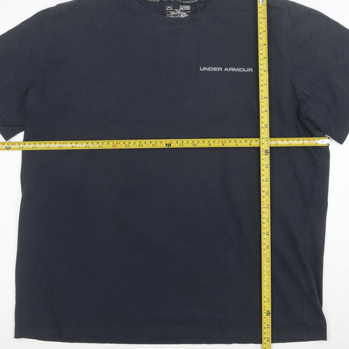 Under Armour Men's Black XL HeatGear Short Sleeve T-Shirt