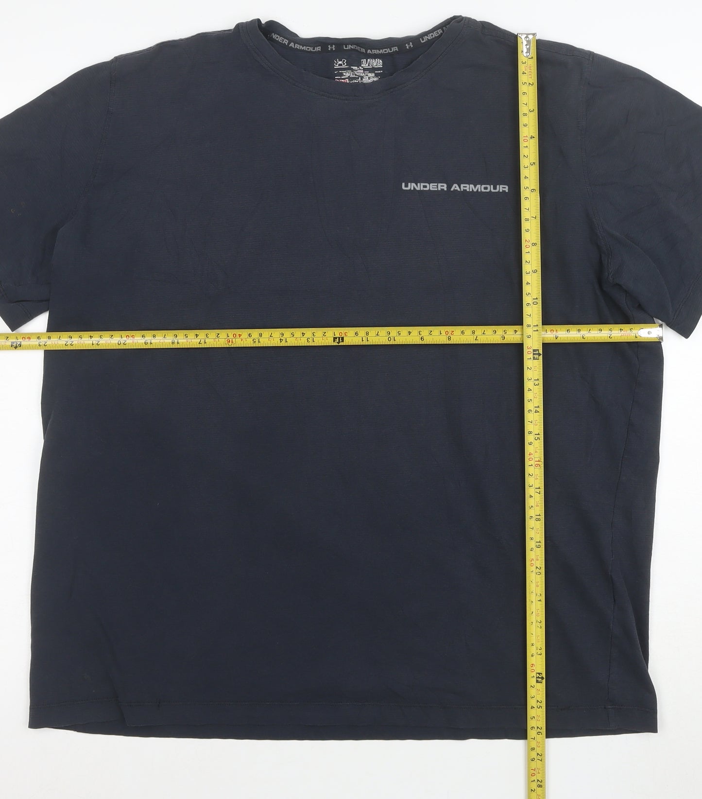 Under Armour Men's Black XL HeatGear Short Sleeve T-Shirt