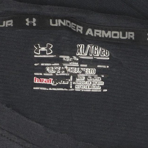 Under Armour Men's Black XL HeatGear Short Sleeve T-Shirt