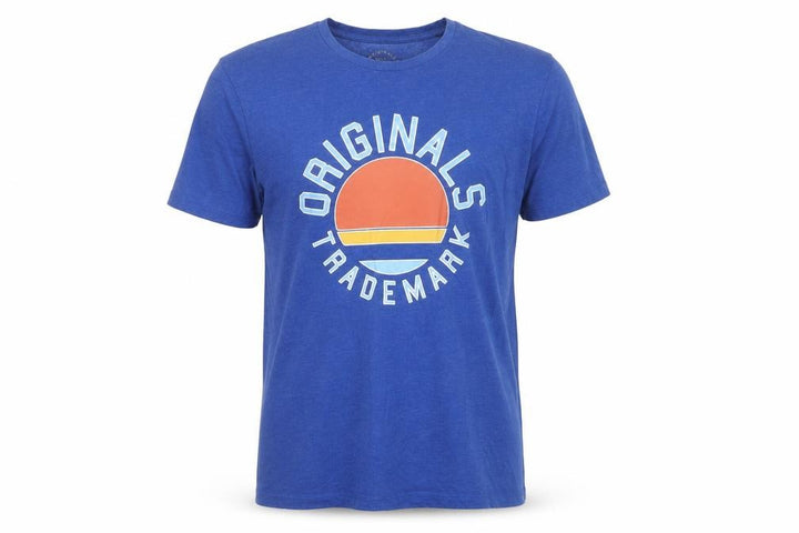 Jack & Jones Originals Blue XL Men's Graphic T-Shirt