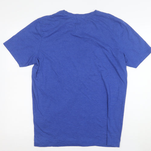 Jack & Jones Originals Blue XL Men's Graphic T-Shirt