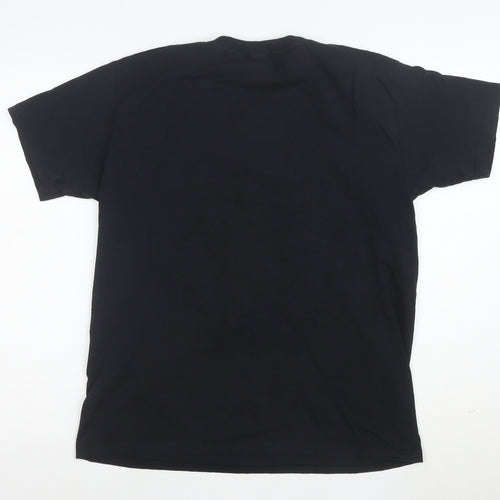 Johnny Cash Men’s Black Graphic Short Sleeve T-Shirt Size M