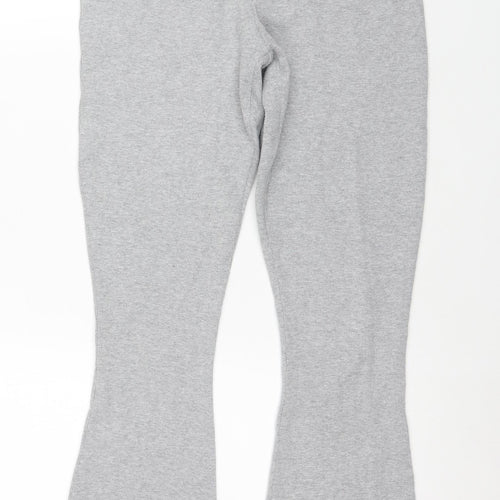 EGO Women’s Grey Flared Cotton Sweatpants Size 6