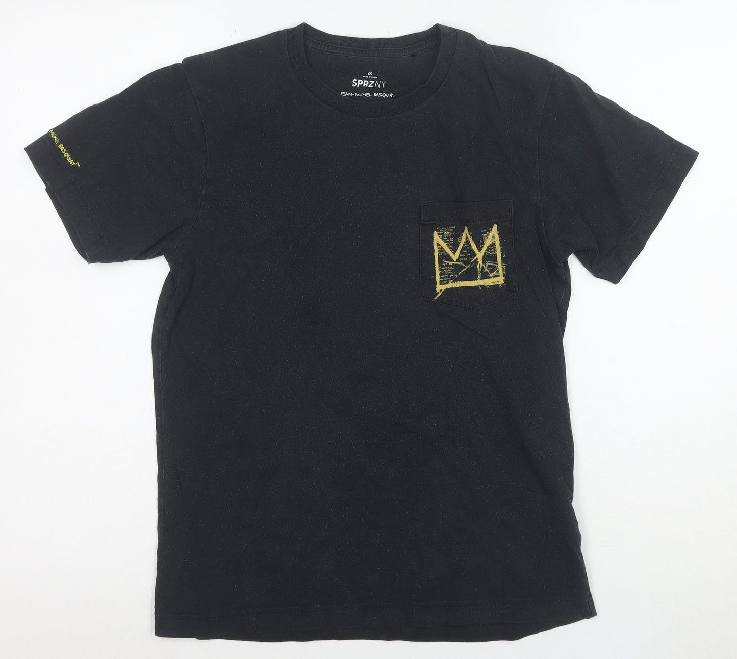 Uniqlo x Jean-Michel Basquiat Men's Black XS Art Graphic T-Shirt
