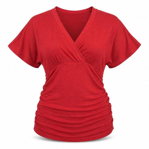 Isabella Oliver Women’s Red Maternity Wrap Dress Size M