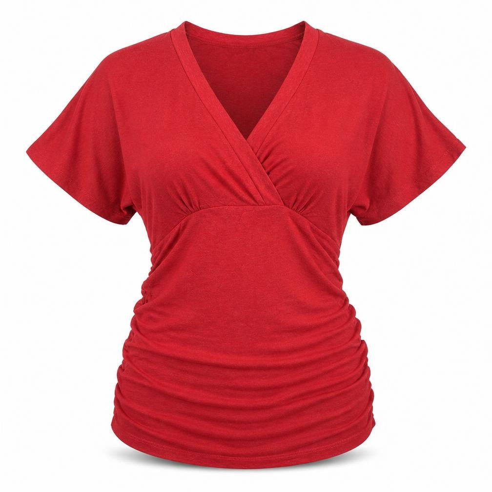 Isabella Oliver Women’s Red Maternity Wrap Dress Size M