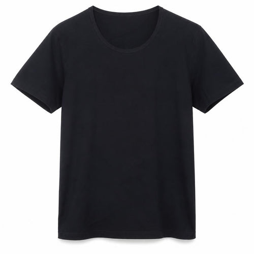 Pretty Green Men's Black Cotton Graphic Print T-Shirt M