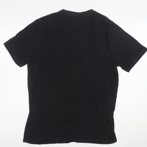 U.S. Athletic Men's Black Medium Graphic Mythology Cotton T-Shirt