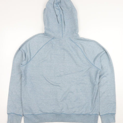 Roots Men's Blue XL Pullover Hoodie with Logo Graphic