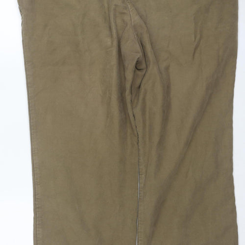 Marks and Spencer Blue Harbour Men's Beige 40W 29L Chino Trousers