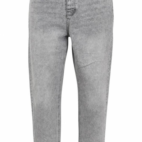 Denim Co Men's Grey Relaxed Tapered Jeans W38 L32