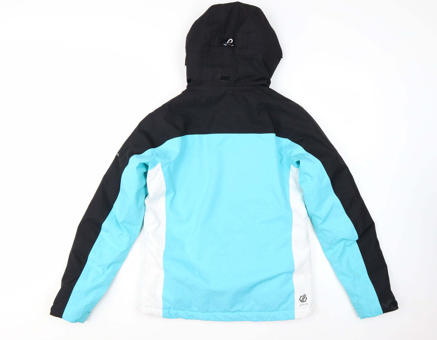 Dare 2B Womens Blue Hooded Ski Jacket UK 10 Water Resistant