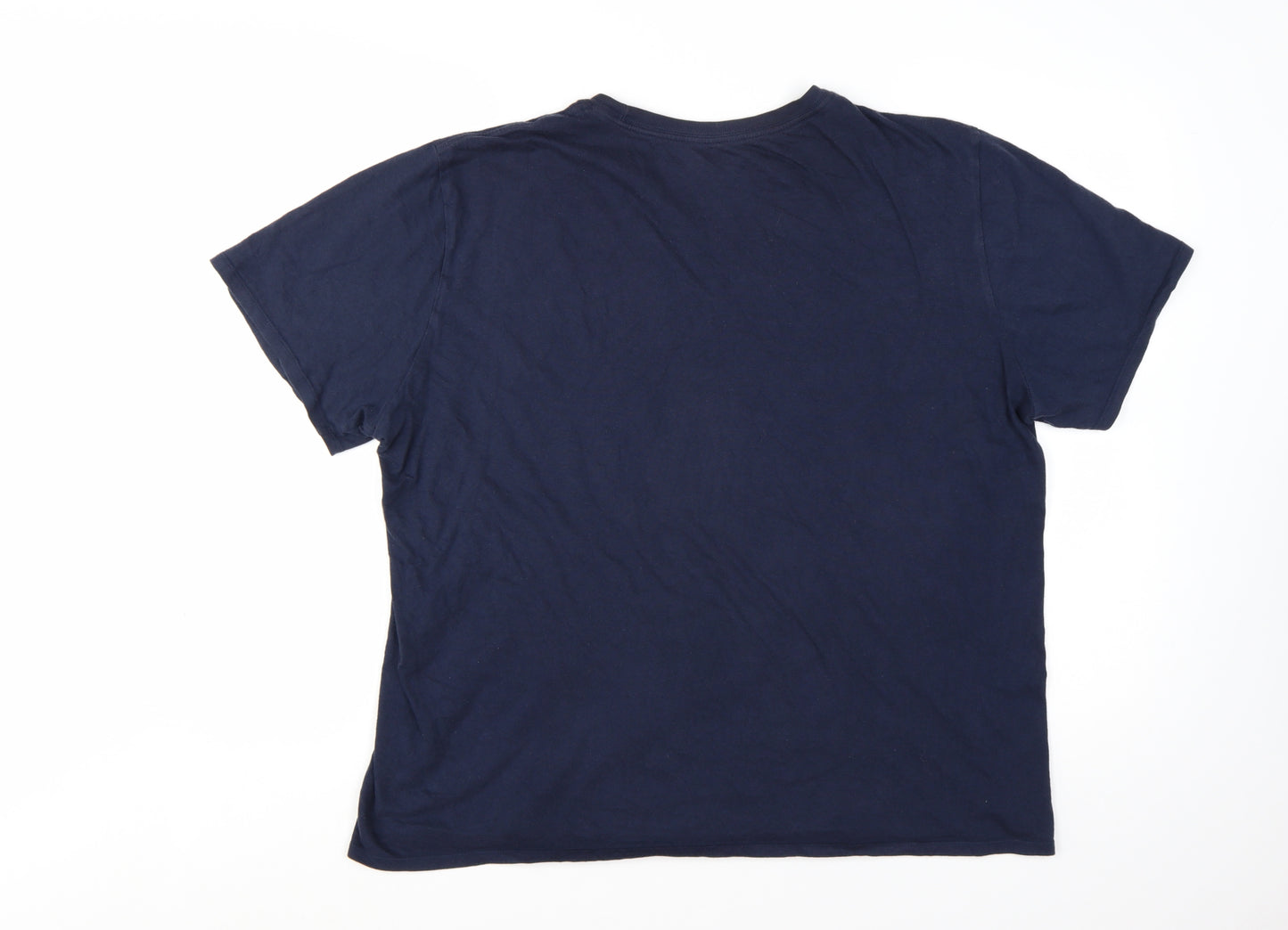 Nike Men's Blue XL Athletic Fit Graphic Sports T-Shirt