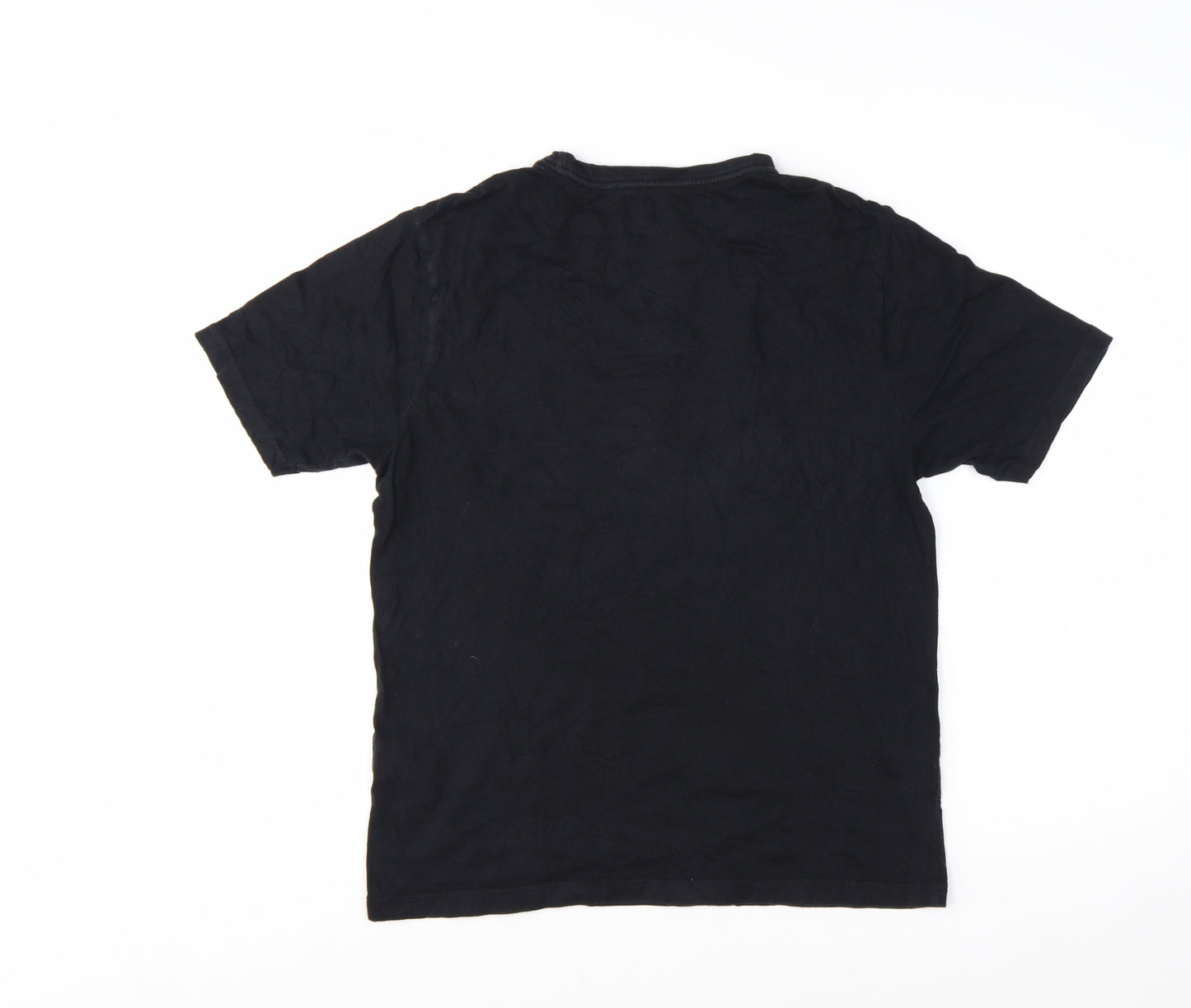 Element Boys Black XL (16 Years) Regular Fit Logo Graphic T-Shirt