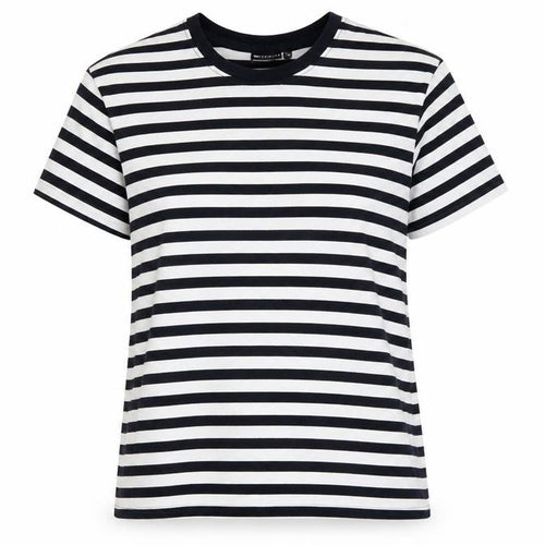 ASOS DESIGN Women's Black & White Striped T-Shirt Size 12 Maternity