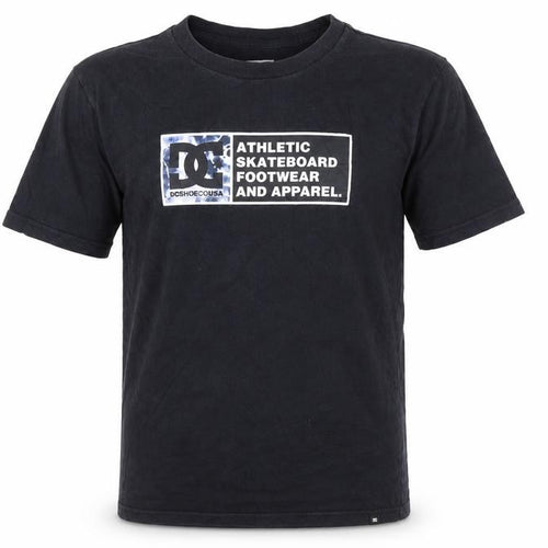 DC Shoes Boys Black XL 16 Graphic Skateboard Cotton T-Shirt