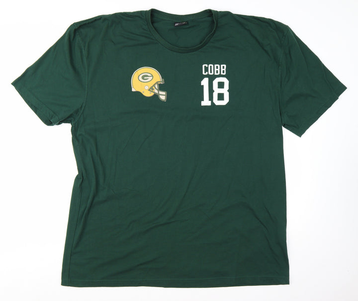 Pro RTX Men's Green Sports Graphic 4XL Crew Neck Cotton T-Shirt