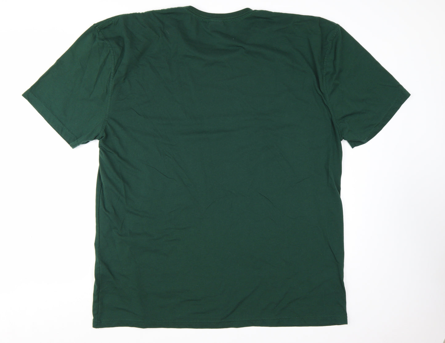 Pro RTX Men's Green Sports Graphic 4XL Crew Neck Cotton T-Shirt