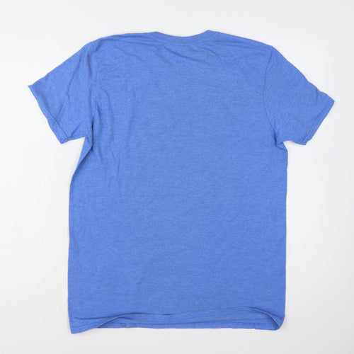 Gildan Men's Blue Bill & Ted's Excellent Adventure Graphic T-Shirt M