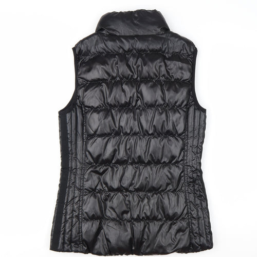 GOLFINO Women's Black Puffer Waistcoat UK 8 Lightweight Down Vest