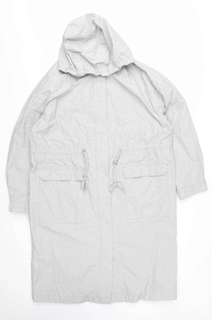 Seasalt Cornwall Women’s Grey Waterproof Hooded Rain Coat UK 14