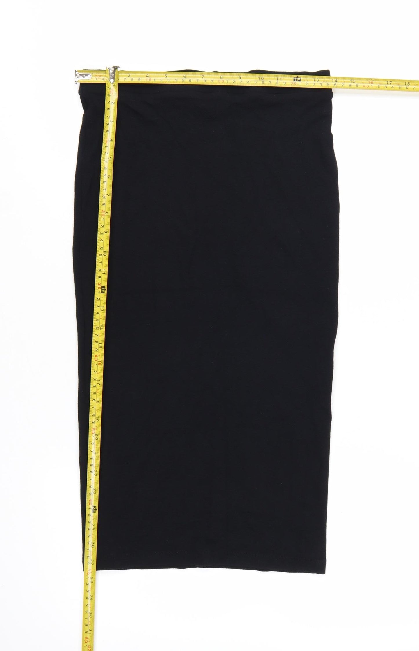Next Women Black Size 10 Pencil Stretch Skirt